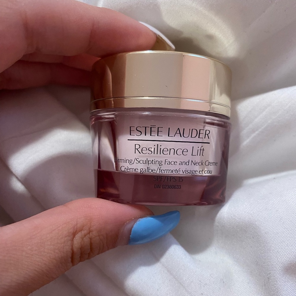 estee lauder resislience lift neck and face sculpting cream spf 15